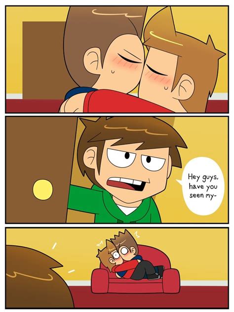 Comic Dub Eddsworld Tomtord Kissing In 2023 Tomtord Comic Tomtord 18 Funny Drawings