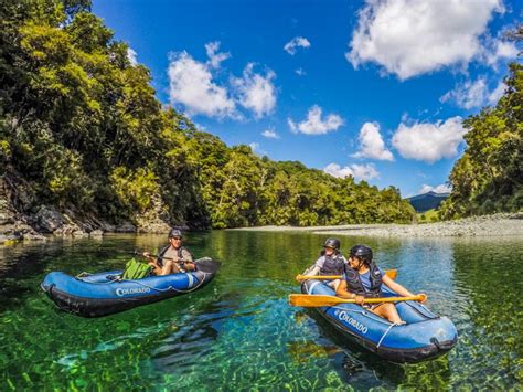 Kayaking At The Pelorus River New Zealand Kayak New Zealand