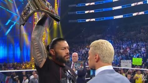 WWE SmackDown Results: Cody Rhodes confronts Roman Reigns before