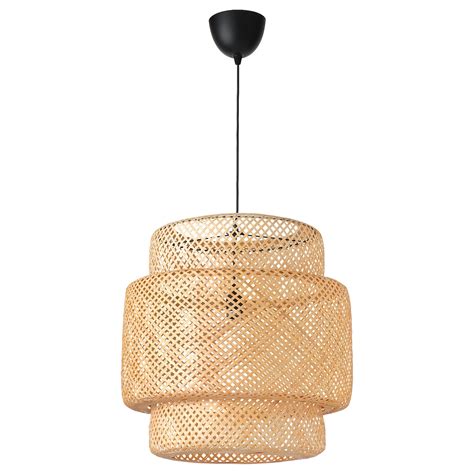 Sinnerlig Pendant Lamp Bamboohandmade 50 Cm Ikea
