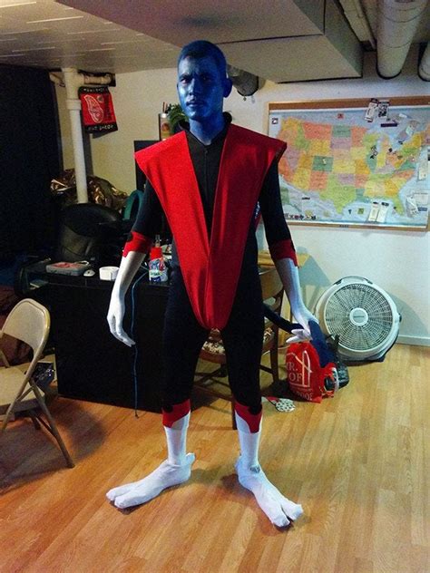 Homemade Nightcrawler Costume Rxmen