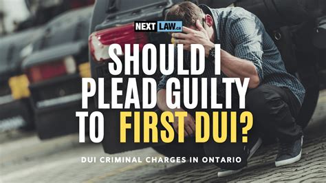Why You Shouldn T Plead Guilty To Your First DUI In Ontario