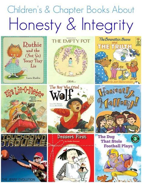 Childrens Picture Books And Elementary Chapter Books About Honesty