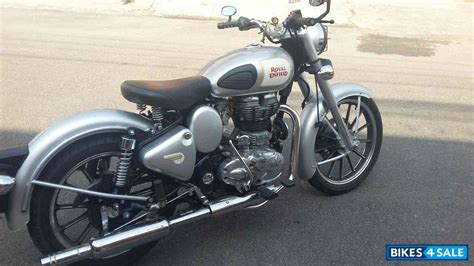 This re looks really awesome. Silver Royal Enfield Classic 350 for sale in Chandigarh ...