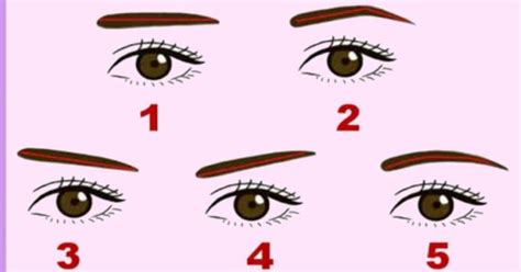 The Shape Of Your Eyebrows Can Reveal Your Hidden Personality Inner