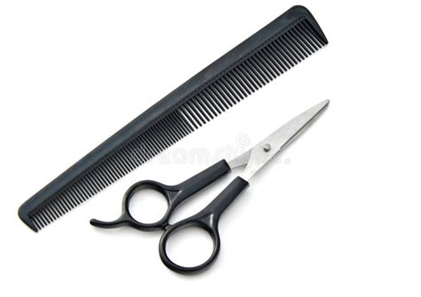 Comb And Scissors Stock Photo Image Of Salon Grooming 18276386