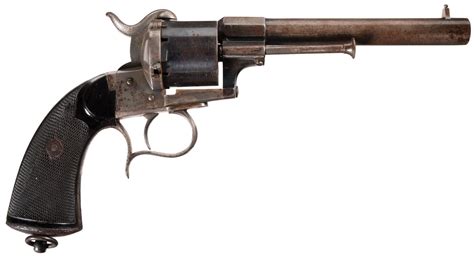Lefaucheux Single Action Pinfire Revolver Rock Island Auction