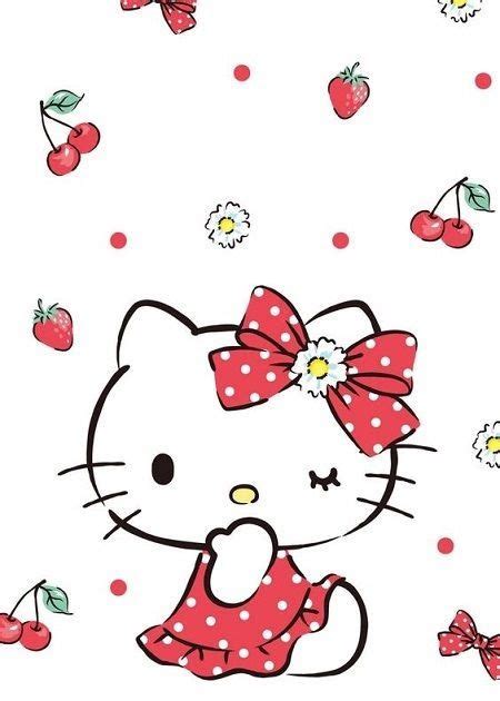 Wallpaper Hello Kitty Lucu