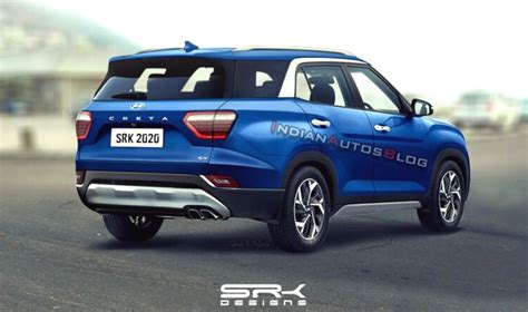 List of all facelift, new generation and altogether new suv car launches for 2021 in india which are powerful and f. Rear Design Of Upcoming 7-Seater Hyundai Creta Rendered