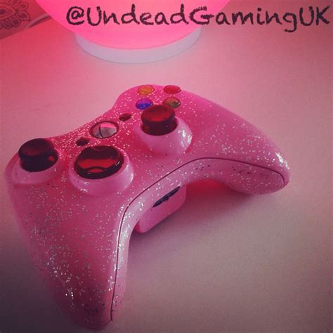 Glitter Pink Standard Xbox 360 Controller Xbox 360 Controller Xbox
