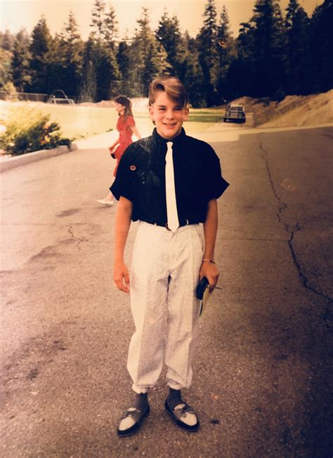 Me At My Jr High Graduation Around 1986 Roldschoolcool