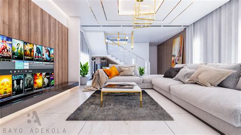 Luxury Duplex Interior Designs On Behance