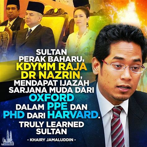 Kuala kangsar, perak (nov 4): SEKALUNG BICARA SETITIS TINTA: Profil Lengkap Raja Nazrin ...
