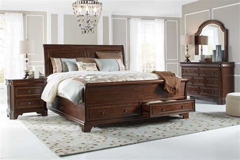 Update your bedroom with our selection of beautiful bedroom sets and furniture! Fairmont Storage 5 Pc King Bedroom Group | Badcock &more
