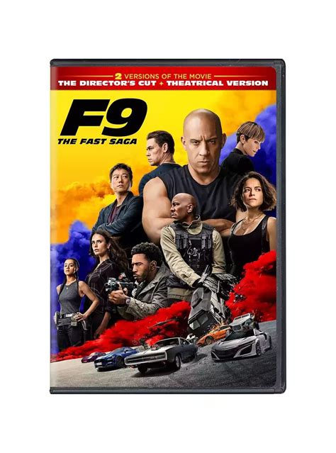 Fast And Furious 9 The Fast Sage Dvd