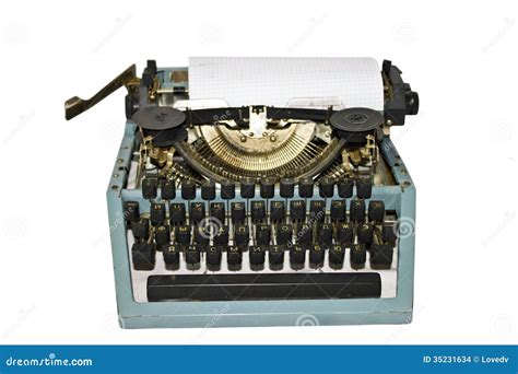 Retro Writing Machine Stock Photo Image Of Letters Equipment 35231634