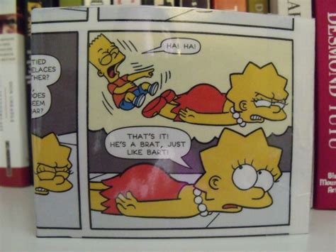 Lisa And Bart Simpson Upcycled Comic Book Wallet