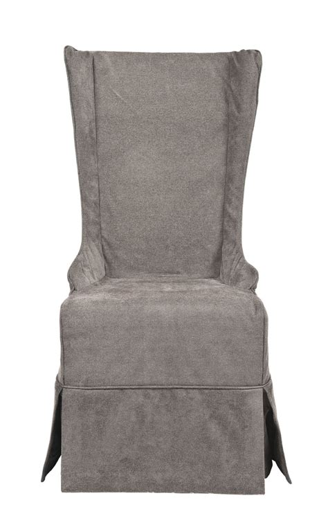 If your chairs have backs that taper in width from top to bottom more i recently bought at a yard sale 6 dining room chairs, sort of parsons style but better made with wood. Olivia Parson Chair | Slipcovers for chairs, Dining chairs ...