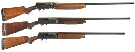 Three Remington Semi Automatic Shotguns Rock Island Auction