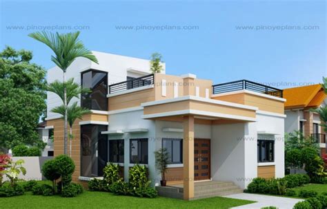 Maryanne One Storey With Roof Deck Shd 2015025 Pinoy Eplans