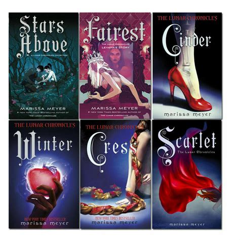 Marissa Meyer The Lunar Chronicles Series 6 Books Collection Set The Book Bundle