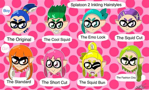 Splatoon Octoling Hairstyles Dear Nintendo Please Add More Octoling