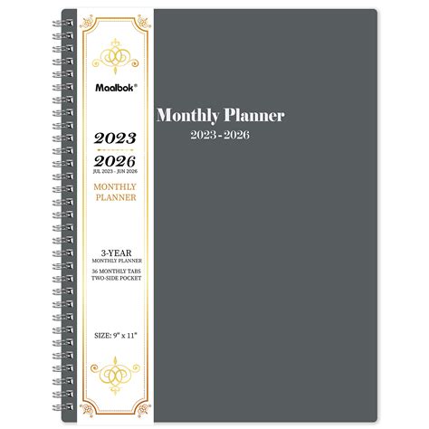Buy 2023 2026 Monthly Planner 3 Year Monthly Planner 2023 2026 Jul