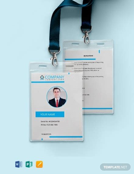 Concession rate are offered only for ktm intercity and ets trains. FREE Modern ID Card Template - Word (DOC) | PSD | InDesign ...