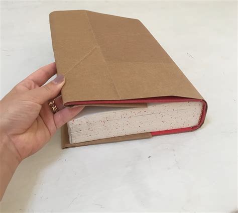 How To Make A Book Cover From A Paper Grocery Sack — Ross And Wallace