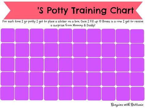 Printable Potty Charts