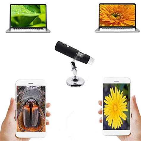 Wireless Digital Microscope Usb Microscope Camera 50x To 1000x 8 Led