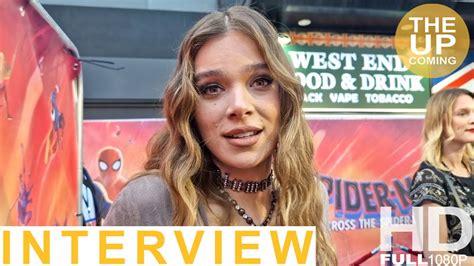 Hailee Steinfeld On Spider Man Across The Spider Verse Return As Gwen Stacy Impact Of Past