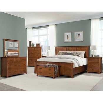 A couple of room rooms, stylish or elegant look. Queen Bedroom Sets | Costco