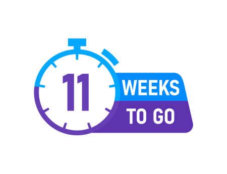 11 Weeks Countdown Royalty Free Stock Illustrations And Vectors