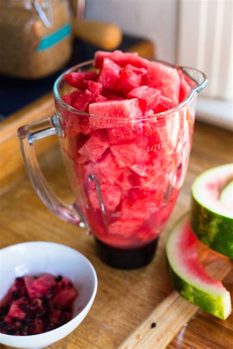Refreshing Watermelon Agua Fresca Summertime In A Glass Food Banjo