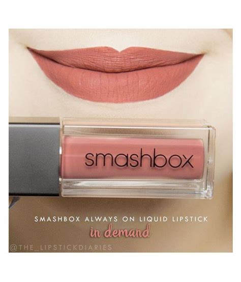 Smashbox Liquid Lipstick In Demand 05 Gm Buy Smashbox Liquid Lipstick In Demand 05 Gm At Best