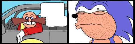 Crying Sonic Blank Template Imgflip