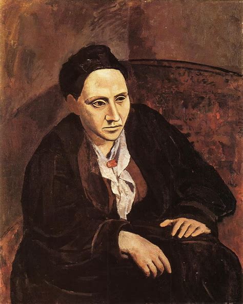 Porträt Von Gertrude Stein 1905 Pablo Picasso Porträt Von Gertrude