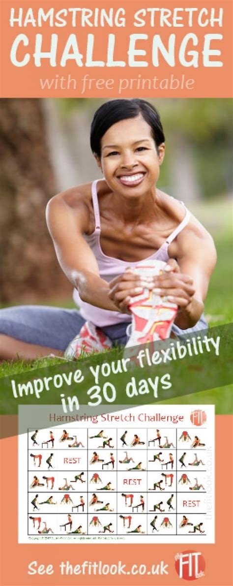30 day challenge featuring the best hamstring stretches to ease tightness while avoiding strain