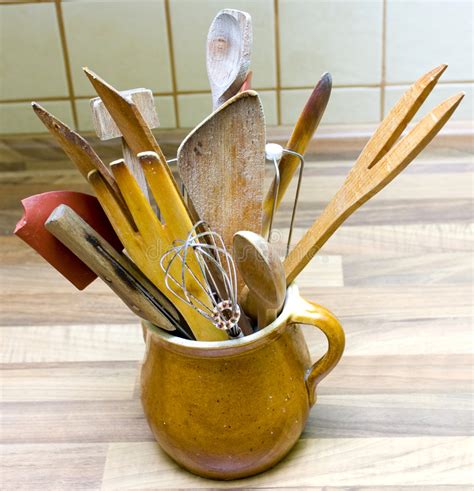 Get the best deals on silicone cooking utensils. Wooden utensil stock photo. Image of lunch, domestic, copy ...