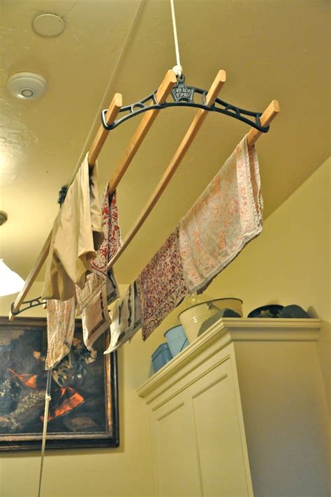 Ceiling Mounted Clothes Rack Axis Decoration Ideas