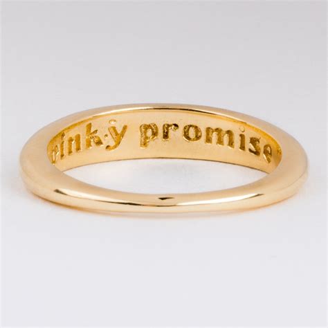 Pinky Promise Ring In Gold Local Eclectic