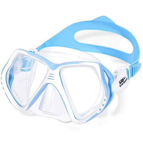 Eversport Kids Swim Mask For 6 14 Kids Boys Girls Youth Tempered Glass