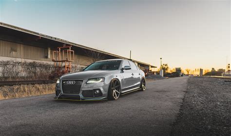 Crazy Body Kit On Gray Debadged Audi S4 — Gallery