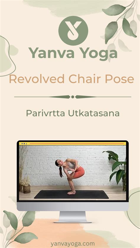 Revolved Chair Pose In 2023 Chair Pose Poses Dynamic Yoga