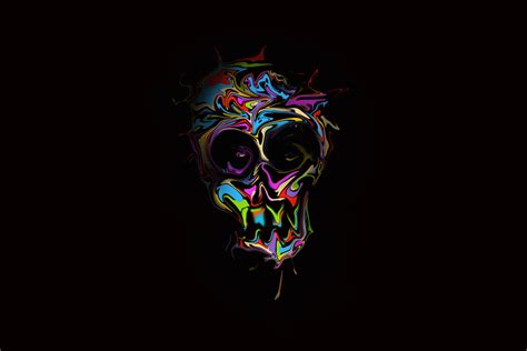 3000x2000 Colorful Skull Art 3000x2000 Resolution Wallpaper Hd Artist