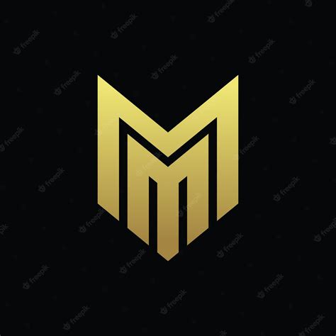 Premium Vector Letter Mm Creative Logo Design