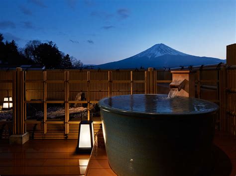 富士山が見えるホテル・宿一覧 客室（部屋）露天風呂から見える！ Chikamie