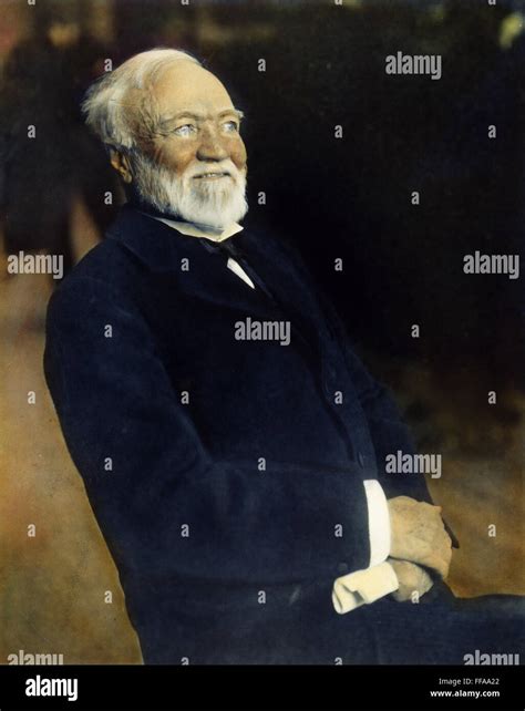 Andrew Carnegie 1835 1919 Namerican Industrialist Oil Over A