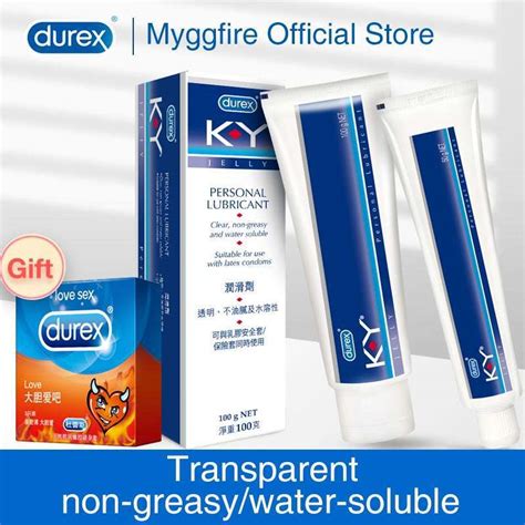 Jual Durex Ky Lubricant 50g100g Water Based Relieve Dryness Body Oil